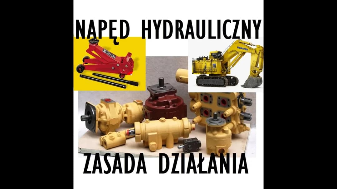 Jak działa hydraulika w koparce? Kluczowe elementy i zasady działania